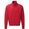 Coats, Jackets & Blazers * | Russell Mens Authentic Full Zip Sweatshirt Jacket ( ) Classic Red