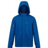 Coats, Jackets & Blazers * | Regatta Mens Feelding Linear Waterproof Bomber Jacket Lapis Blue