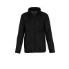 Coats, Jackets & Blazers * | B&C Mens Multi Active Hooded Fleece Lined Jacket Black/ Warm Grey