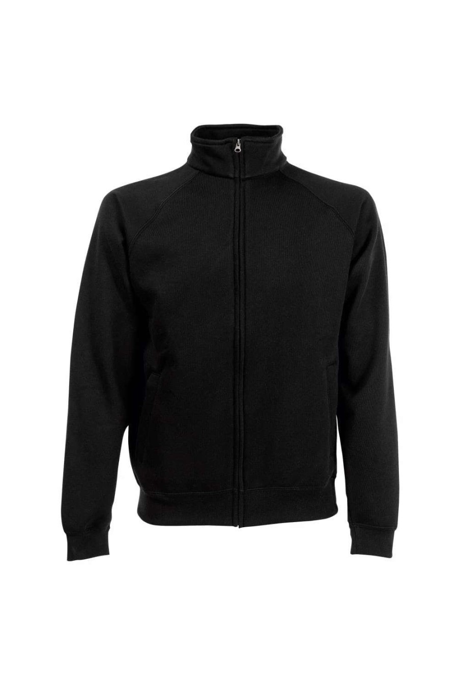 Coats, Jackets & Blazers * | Of The Loom Fruit Of The Loom Mens Premium 70/30 Full Zip Sweatshirt Jacket ( ) Black