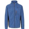 Coats, Jackets & Blazers * | Trespass Mens Jynx Full Zip Fleece Jacket Blue