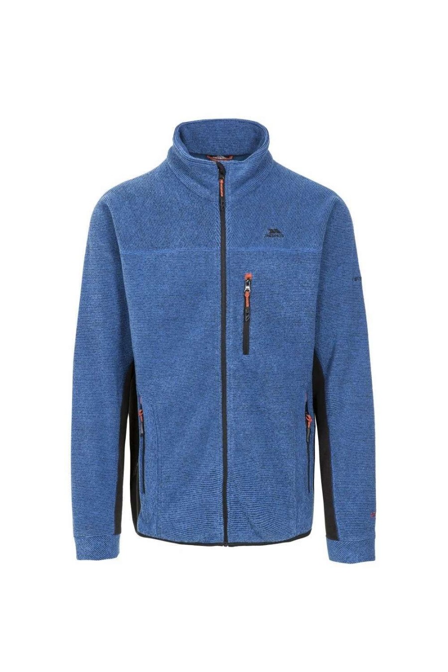 Coats, Jackets & Blazers * | Trespass Mens Jynx Full Zip Fleece Jacket Blue