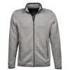 Coats, Jackets & Blazers * | Tee Jays Mens Aspen Full Zip Jacket ( ) Grey Melange