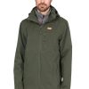 Coats, Jackets & Blazers * | Trespass Mens Weir Waterproof Jacket Olive