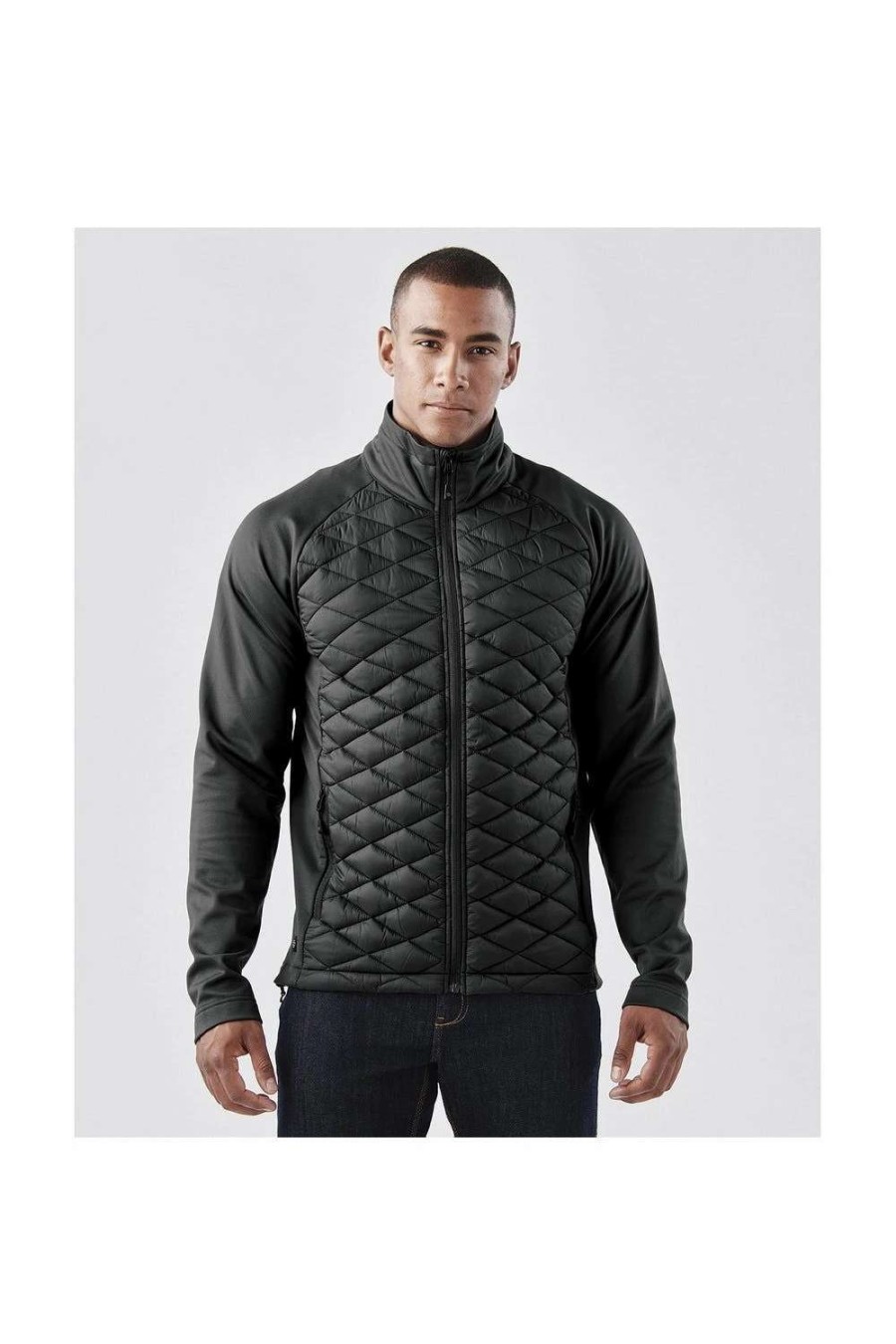 Coats, Jackets & Blazers * | Stormtech Mens Boulder Thermal Soft Shell Jacket Black