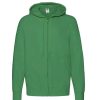 Coats, Jackets & Blazers * | Of The Loom Fruit Of The Loom Mens Lightweight Full Zip Jacket / Hoodie ( ) Kelly Green