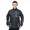 Coats, Jackets & Blazers * | Trespass Mens Axle Waterproof Full Zip Active Jacket Black