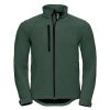 Coats, Jackets & Blazers * | Russell Jerzees Colors Mens Water Resistant & Windproof Softshell Jacket Bottle Green