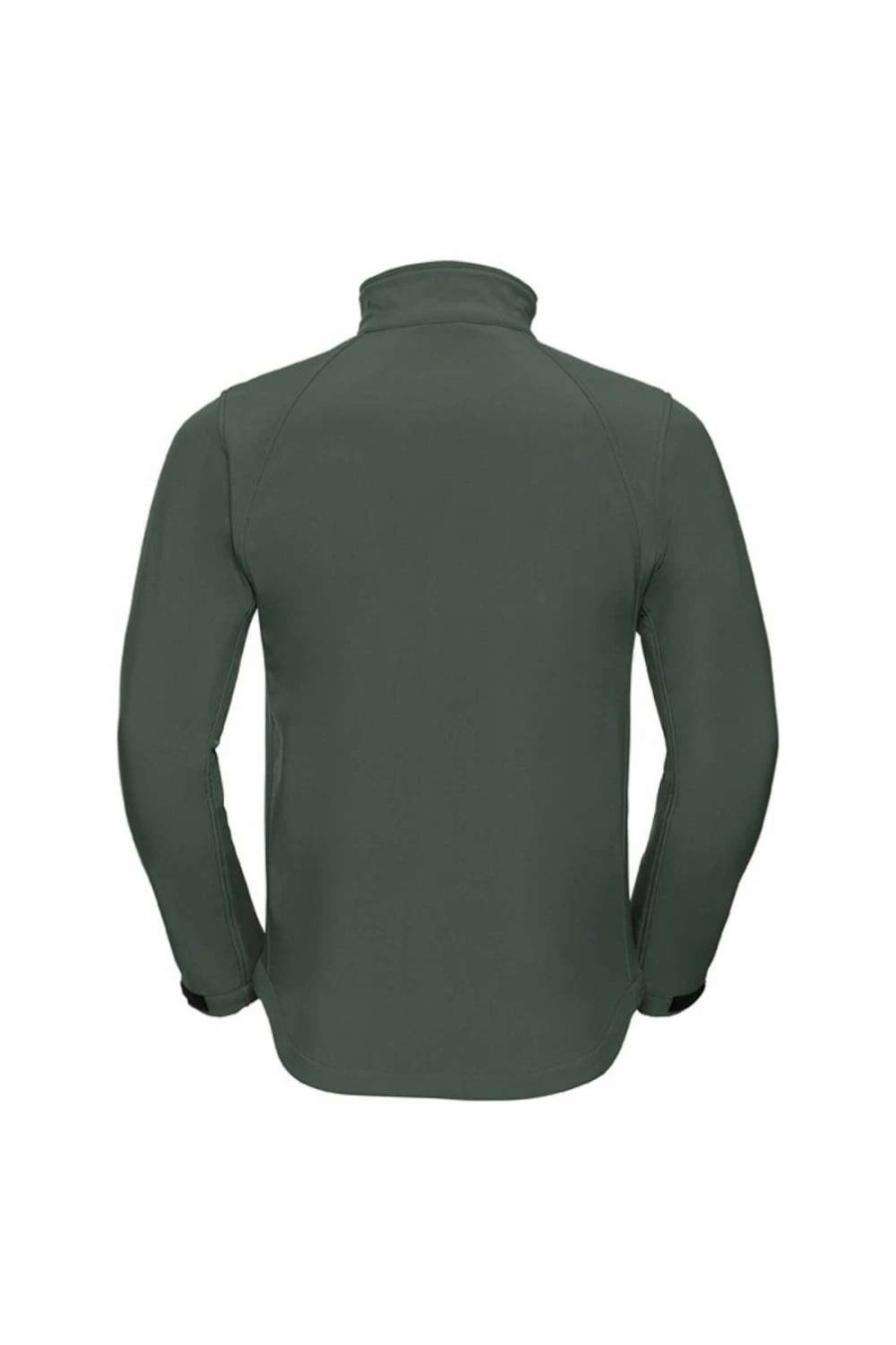 Coats, Jackets & Blazers * | Russell Jerzees Colors Mens Water Resistant & Windproof Softshell Jacket Bottle Green