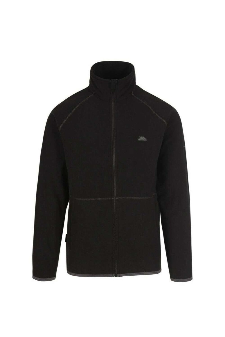 Coats, Jackets & Blazers * | Trespass Mens Faxfleet Fleece Jacket Black