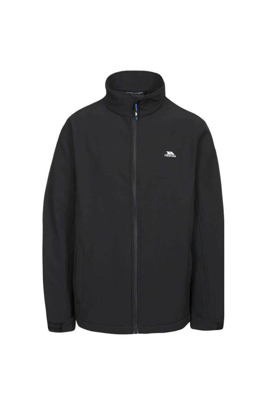 Coats, Jackets & Blazers * | Trespass Mens Vander Softshell Jacket ( ) Black