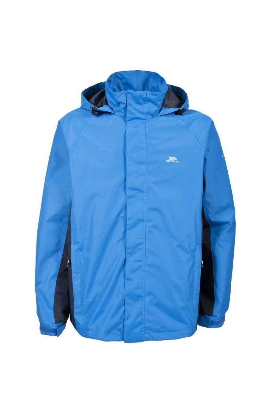 Coats, Jackets & Blazers * | Trespass Mens Rogan Ii Waterproof Jacket ( ) Bright Blue