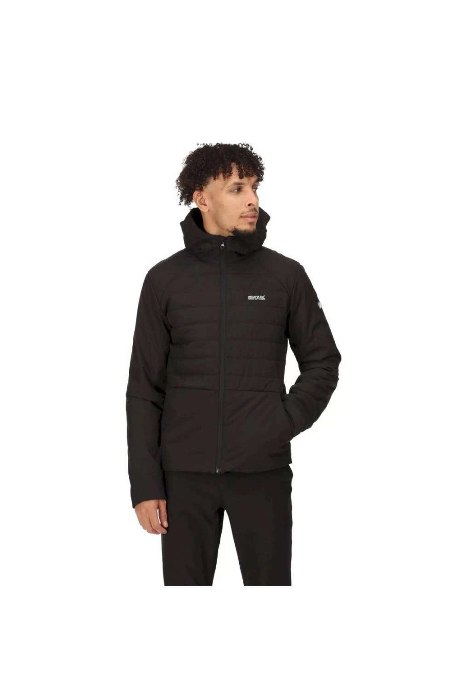 Coats, Jackets & Blazers * | Regatta Mens Daxford Full Zip Jacket Black