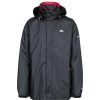 Coats, Jackets & Blazers * | Trespass Mens Fraser Ii Waterproof Jacket ( ) Black