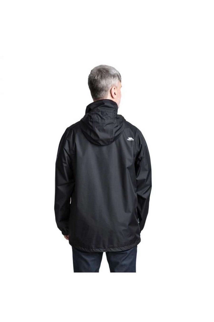 Coats, Jackets & Blazers * | Trespass Mens Fraser Ii Waterproof Jacket ( ) Black