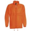 Coats, Jackets & Blazers * | B&C B&C Sirocco Mens Lightweight Jacket / Mens Outer Jackets ( ) Orange