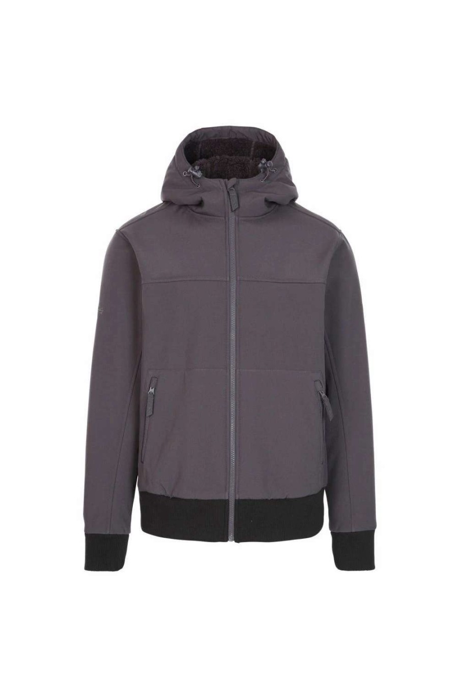 Coats, Jackets & Blazers * | Trespass Mens Zully Soft Shell Jacket ( ) Dark Grey