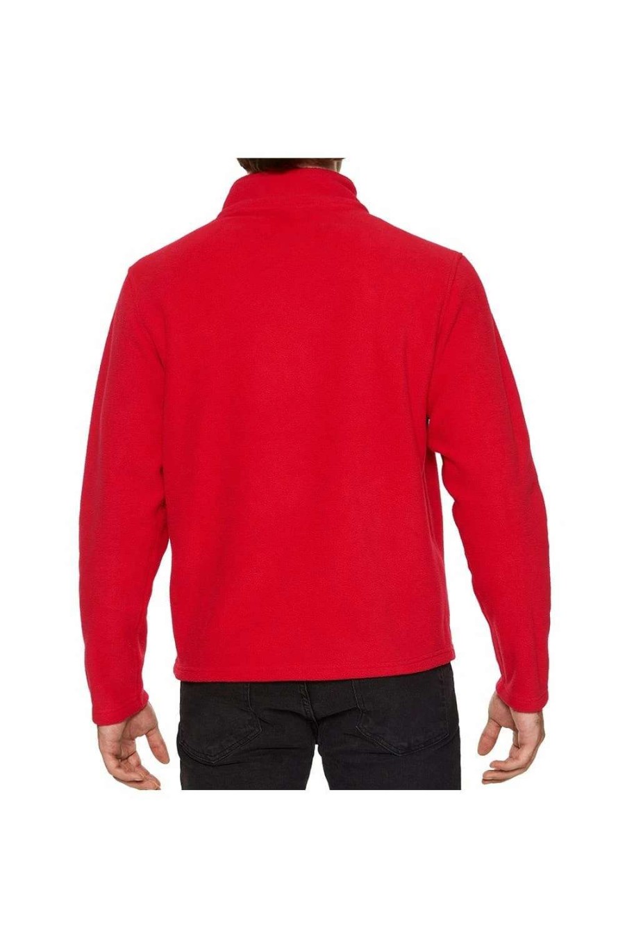 Coats, Jackets & Blazers * | Gildan Mens Hammer Micro Fleece Jacket ( ) Red