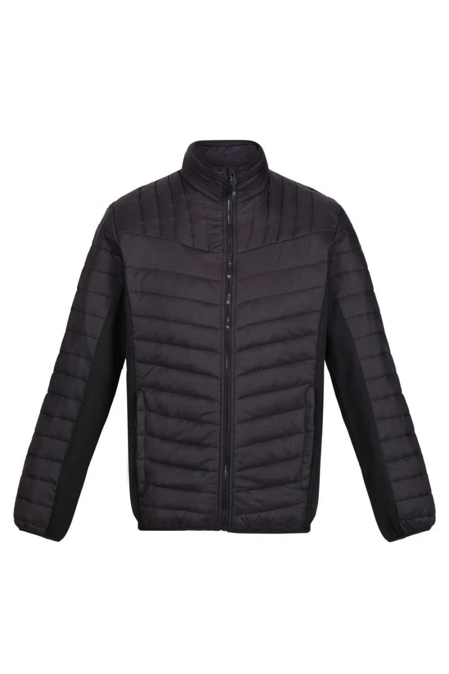 Coats, Jackets & Blazers * | Regatta Mens Tourer Hybrid Jacket Black