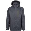 Coats, Jackets & Blazers * | Trespass Mens Dupree Waterproof Jacket ( ) Black Marl