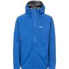 Coats, Jackets & Blazers * | Trespass Mens Edmont Ii Dlx Waterproof Jacket ( ) Blue