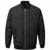 Coats, Jackets & Blazers * | Asquith & Fox Mens Padded Bomber Jacket ( ) Black