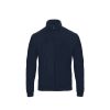 Coats, Jackets & Blazers * | B&C B&C Adults Unisex Id.206 50/50 Full Zip Sweat Jacket ( ) Navy Blue