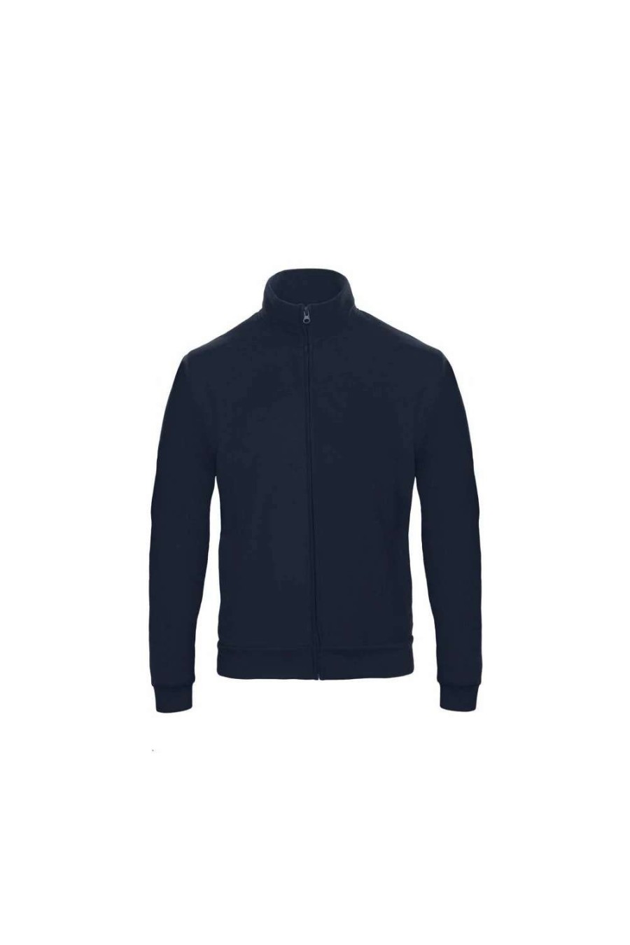 Coats, Jackets & Blazers * | B&C B&C Adults Unisex Id.206 50/50 Full Zip Sweat Jacket ( ) Navy Blue