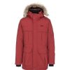 Coats, Jackets & Blazers * | Trespass Mens Highland Waterproof Parka Jacket ( ) Merlot