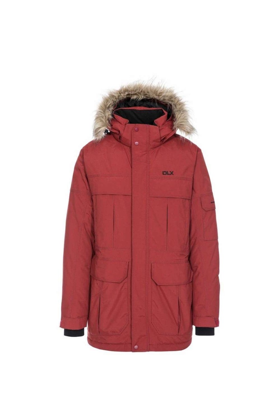 Coats, Jackets & Blazers * | Trespass Mens Highland Waterproof Parka Jacket ( ) Merlot