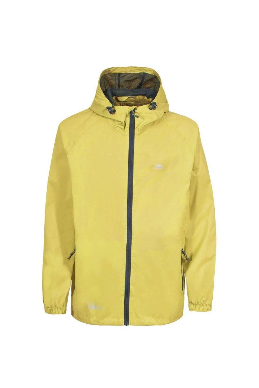 Coats, Jackets & Blazers * | Trespass Adults Unisex Qikpac Packaway Waterproof Jacket Yellow