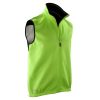 Coats, Jackets & Blazers * | Spiro Mens Airflow Sports Training Gilet / Bodywarmer ( ) Neon Green/ Black