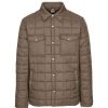 Coats, Jackets & Blazers * | Trespass Mens Hullford Padded Jacket ( ) Dark Khaki