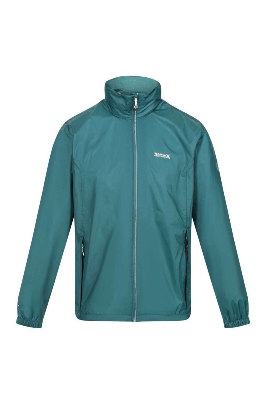 Coats, Jackets & Blazers * | Regatta Mens Lyle Iv Waterproof Hooded Jacket Pacific Green