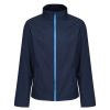 Coats, Jackets & Blazers * | Regatta Mens Eco Ablaze Soft Shell Jacket ( ) Navy/French Blue