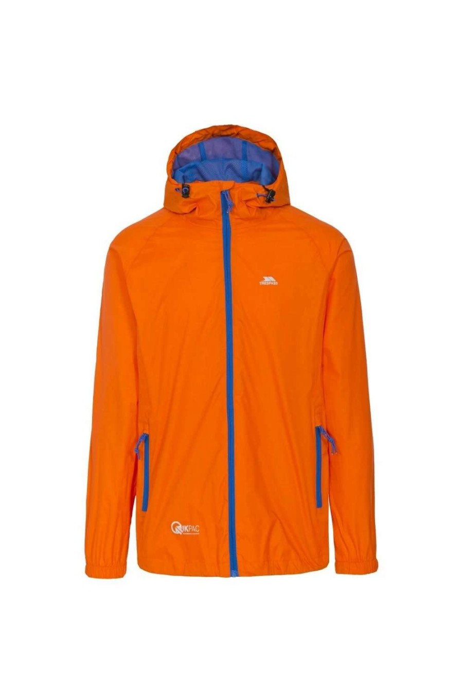 Coats, Jackets & Blazers * | Trespass Adults Unisex Qikpac Packaway Waterproof Jacket Sunrise