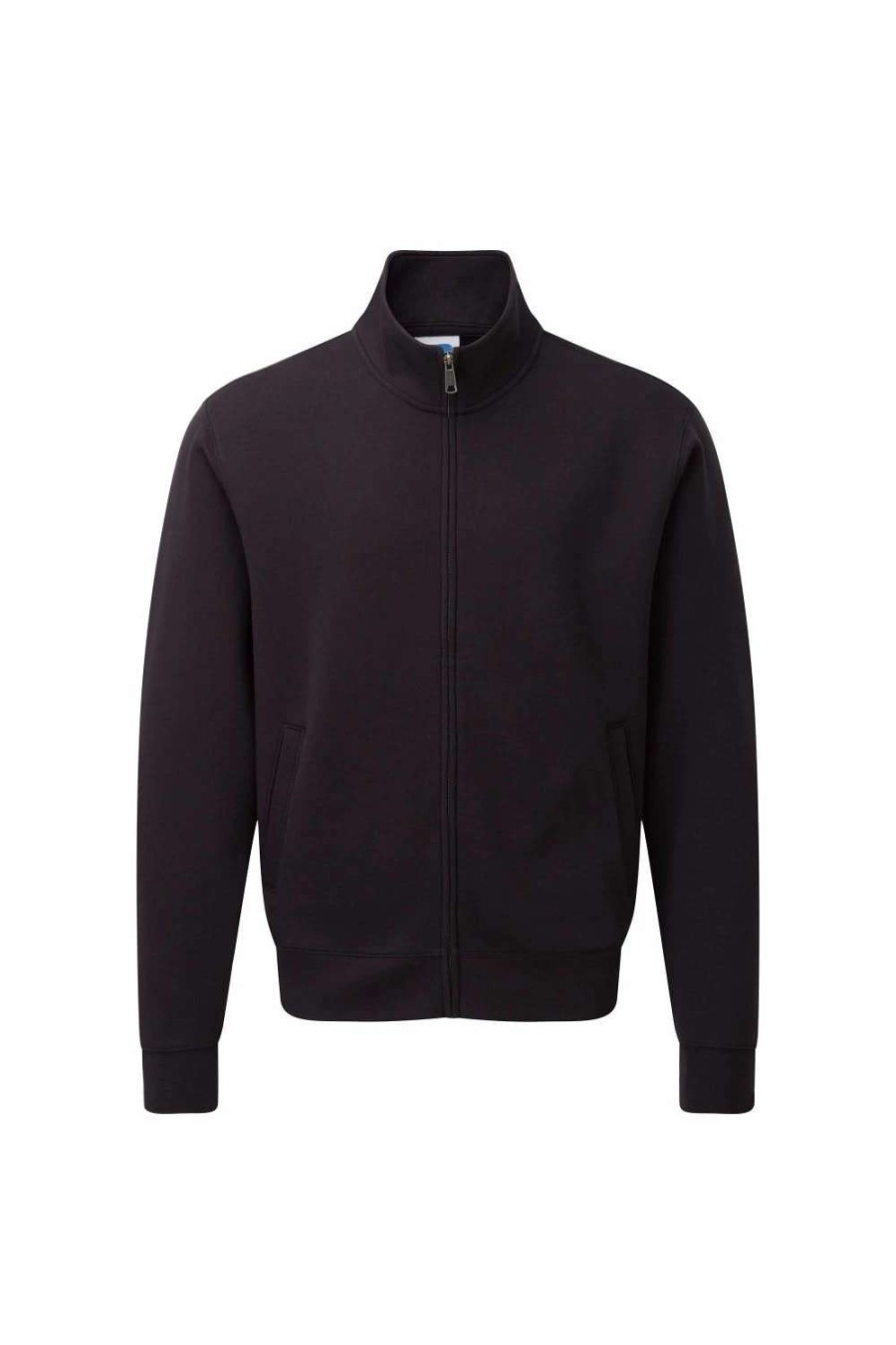 Coats, Jackets & Blazers * | Russell Mens Authentic Full Zip Sweatshirt Jacket ( ) Black