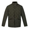 Coats, Jackets & Blazers * | Regatta Mens Londyn Quilted Insulated Jacket Khaki