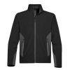 Coats, Jackets & Blazers * | Stormtech Mens Pulse Softshell Jacket ( ) Black/ Granite