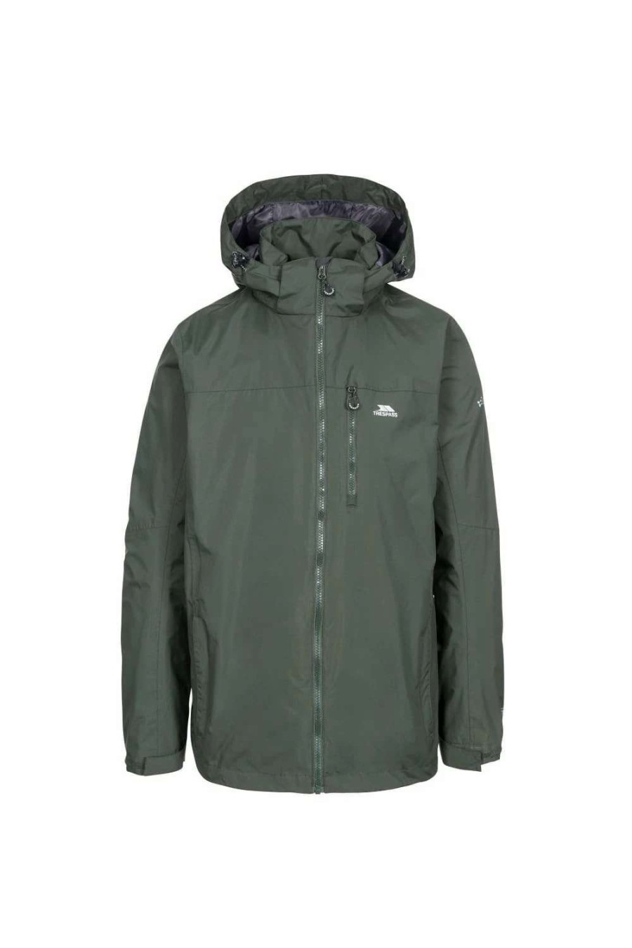 Coats, Jackets & Blazers * | Trespass Mens Hamrand Waterproof Jacket ( ) Olive