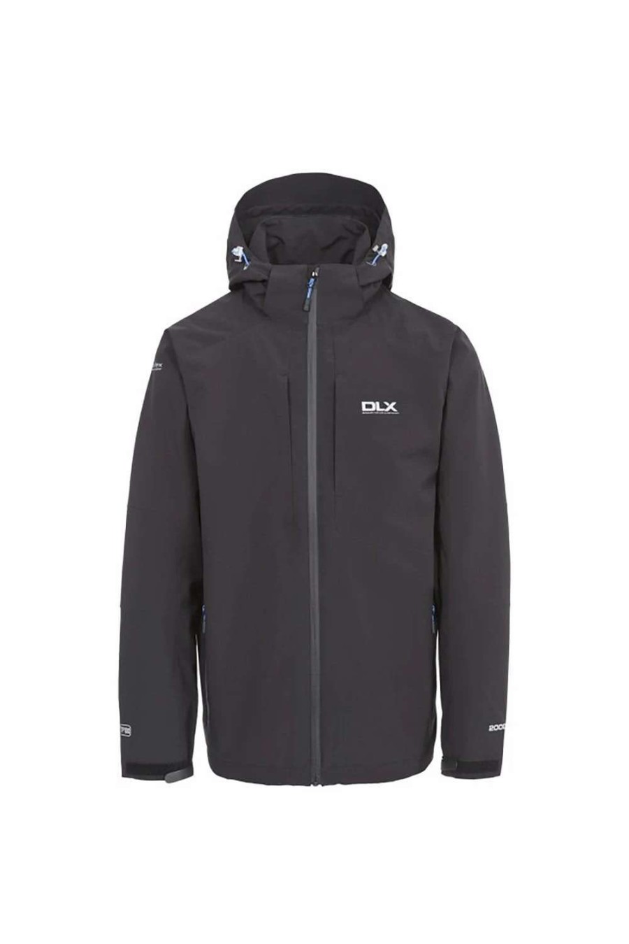 Coats, Jackets & Blazers * | Trespass Mens Kumar Waterproof Dlx Jacket ( ) Black