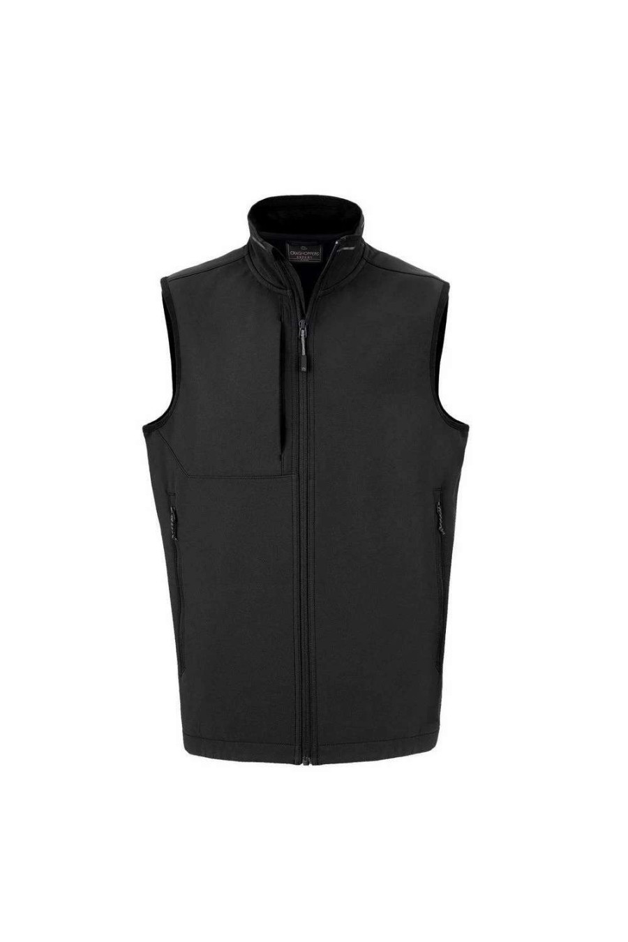 Coats, Jackets & Blazers * | Craghoppers Mens Expert Basecamp Softshell Vest Black