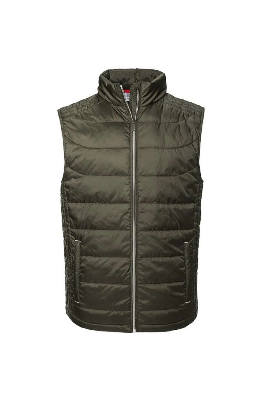 Coats, Jackets & Blazers * | Russell Mens Nano Padded Bodywarmer ( ) Dark Olive