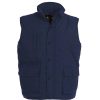 Coats, Jackets & Blazers * | B&C B&C Mens Explorer Full Zip Water Repellent Bodywarmer/Gilet ( ) Navy