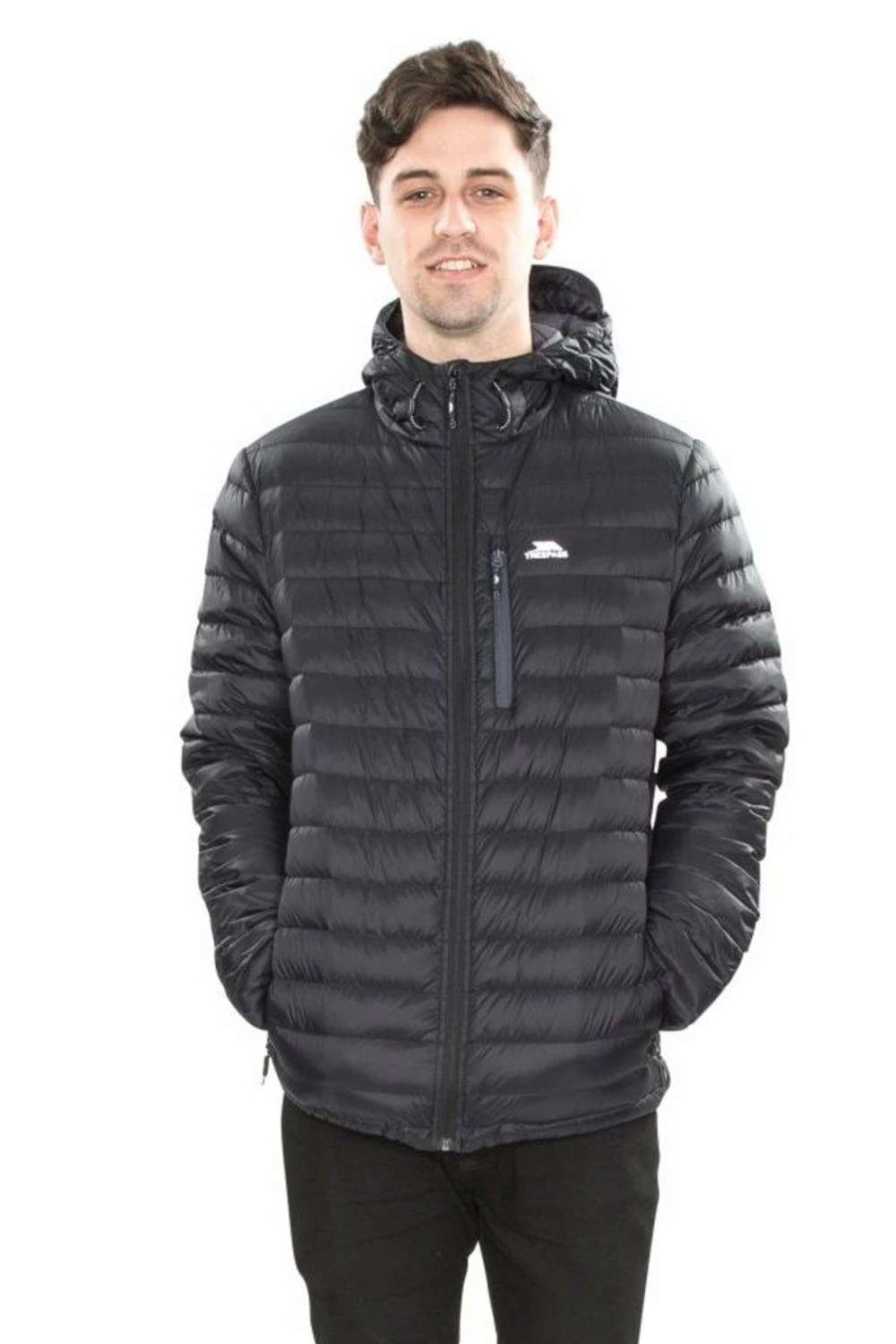 Coats, Jackets & Blazers * | Trespass Mens Digby Down Jacket Black