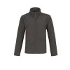 Coats, Jackets & Blazers * | B&C B&C Mens Two Layer Water Repellent Softshell Jacket ( ) Dark Gray/Neon Orange