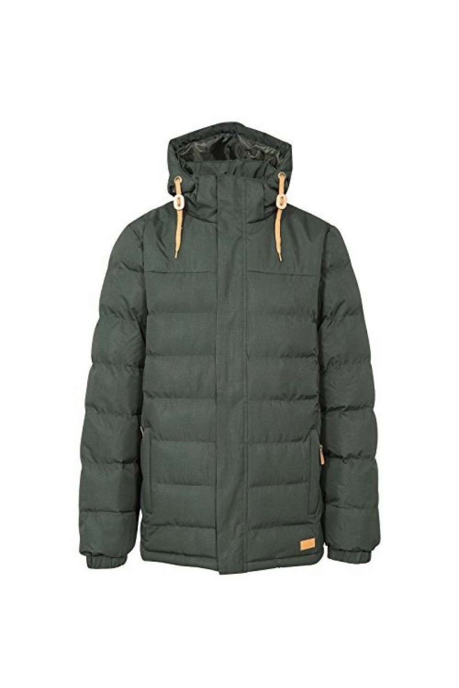 Coats, Jackets & Blazers * | Trespass Mens Westmorland Padded Hooded Jacket ( ) Olive