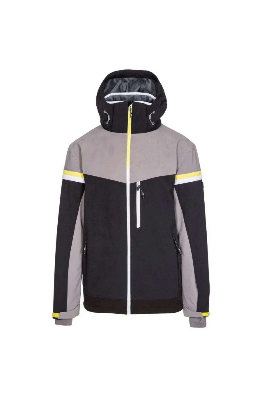 Coats, Jackets & Blazers * | Trespass Mens Li Softshell Ski Jacket ( ) Black