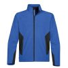 Coats, Jackets & Blazers * | Stormtech Mens Pulse Softshell Jacket ( ) Azure Blue/ Black