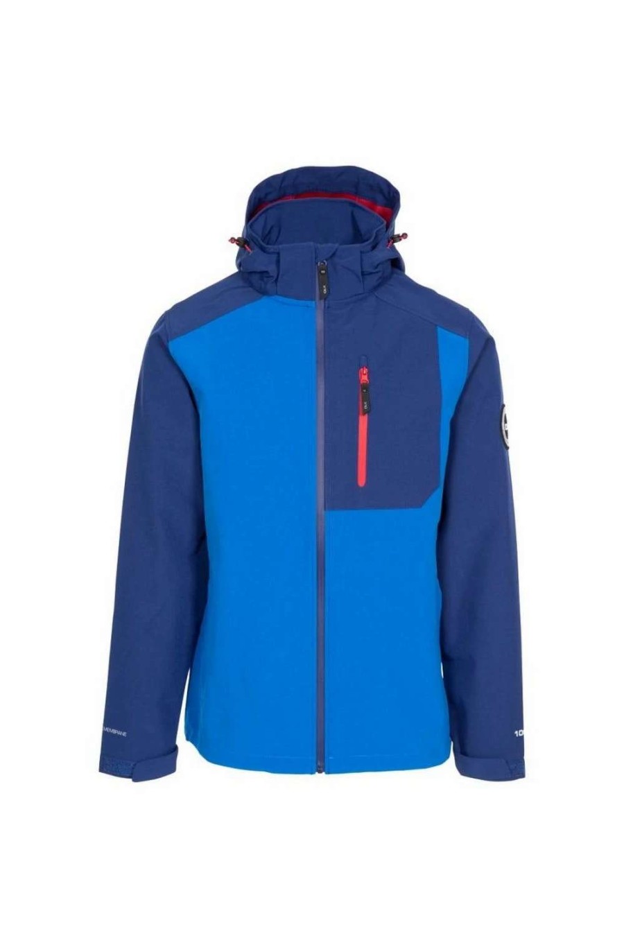 Coats, Jackets & Blazers * | Trespass Mens Lutz Softshell Waterproof Jacket ( ) Blue